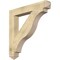 Ekena Millwork Funston Arts & Crafts Rough Sawn Bracket, Douglas Fir, 6"W x 44"D x 44"H BKT06X44X44FST03RDF - alternate 1